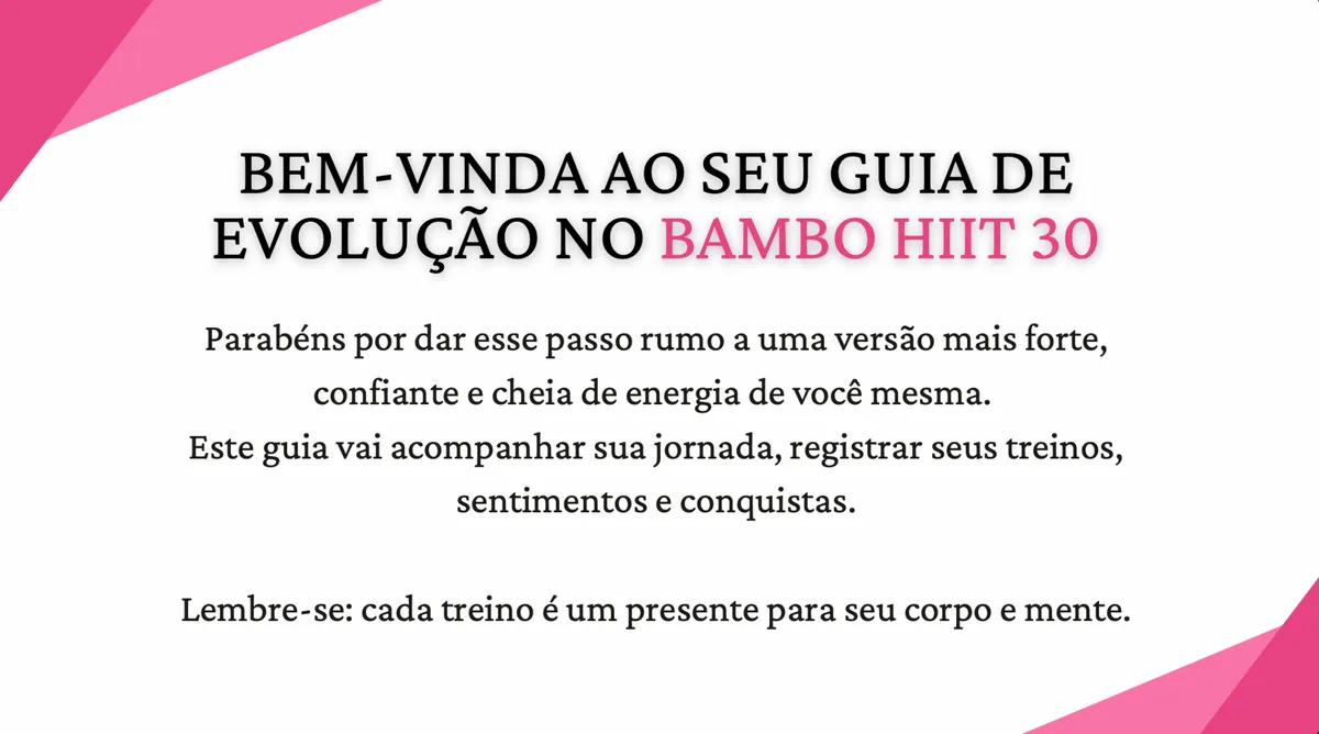 Página 3 do Diário Bambo HIIT 30